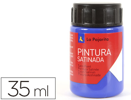 Pintura látex La Pajarita azul ultramar 35ml.